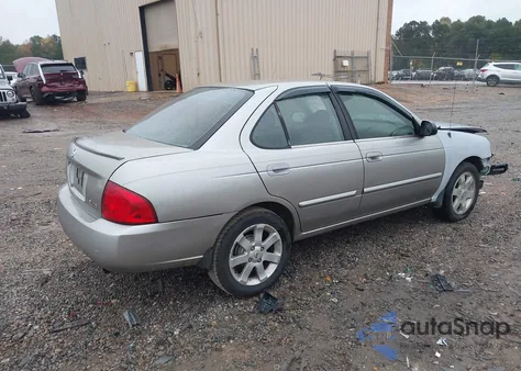 2006 Nissan Sentra 1.8 из США, поврежденный, VIN 3N1CB51D86L572695